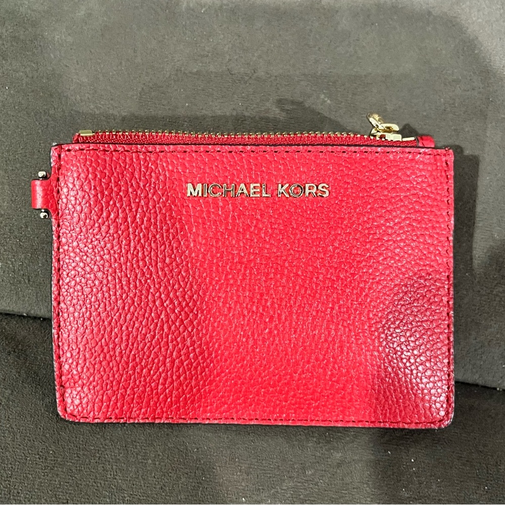 Michael kors red card wallet